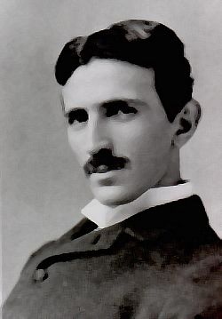 tesla portrait